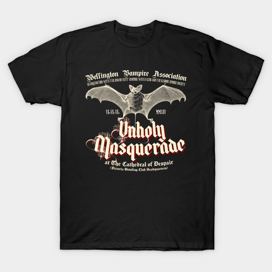Unholy Masquerade - What We Do In The Shadows - T-Shirt