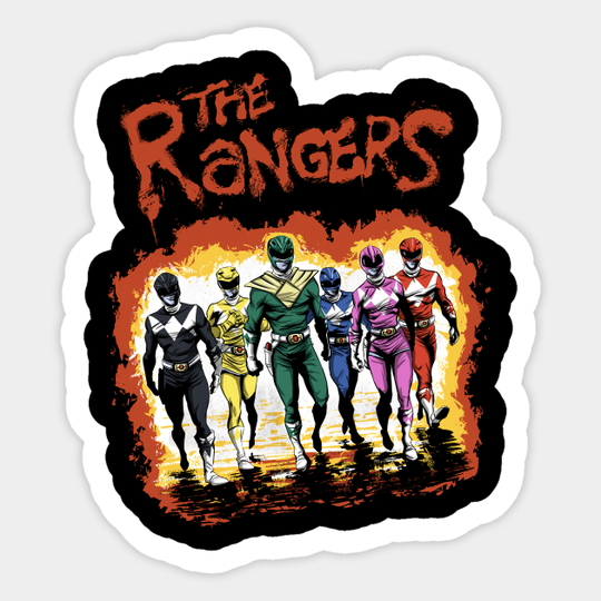 The Rangers - Power Rangers - Sticker
