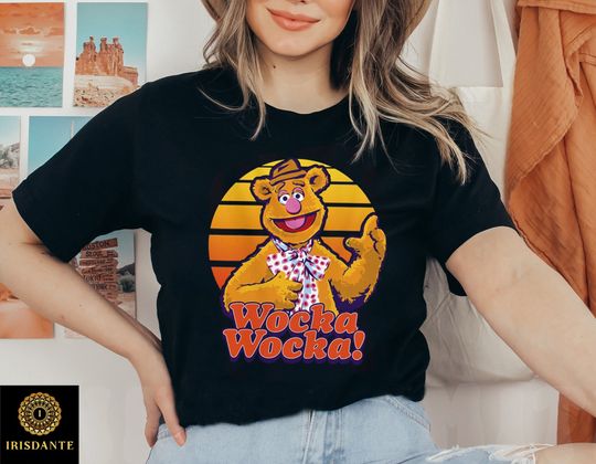 Disney The Muppets Fozzie Bear Wocka Wocka Portrait Shirt