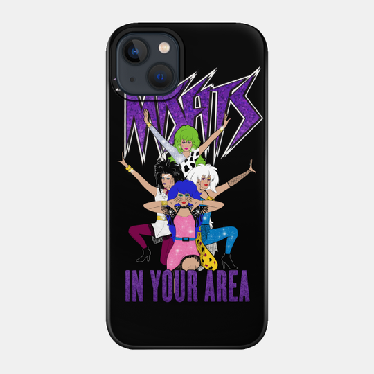 The Misfits In Your Area by BraePrint - Jem And The Holograms - Phone Case