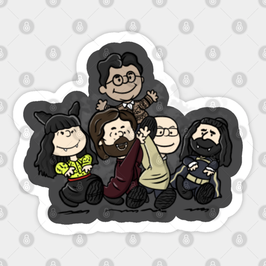 VampNuts - What We Do In The Shadows - Sticker