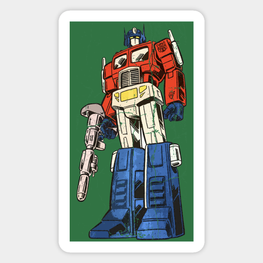 retro prime - Optimus Prime - Sticker