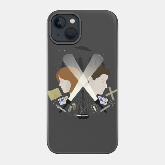The Light in Dark Places - The X Files - Phone Case
