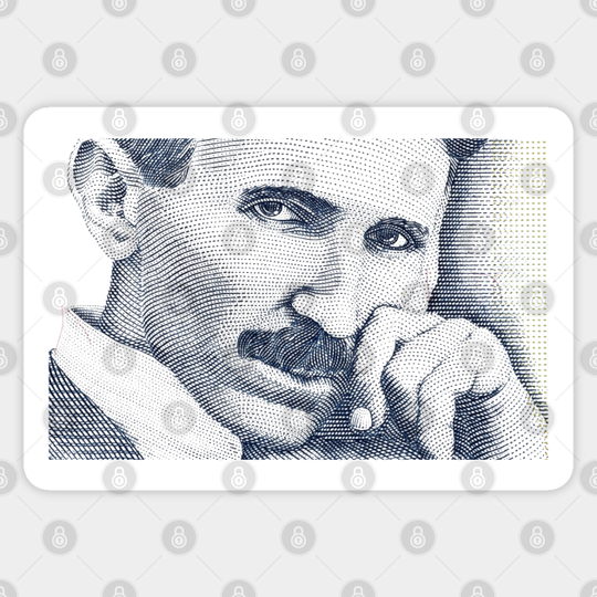 Nikola Tesla - Nikola Tesla - Sticker