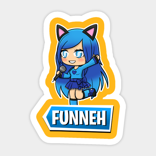 Singing Funneh Gacha - Itsfunneh - Sticker