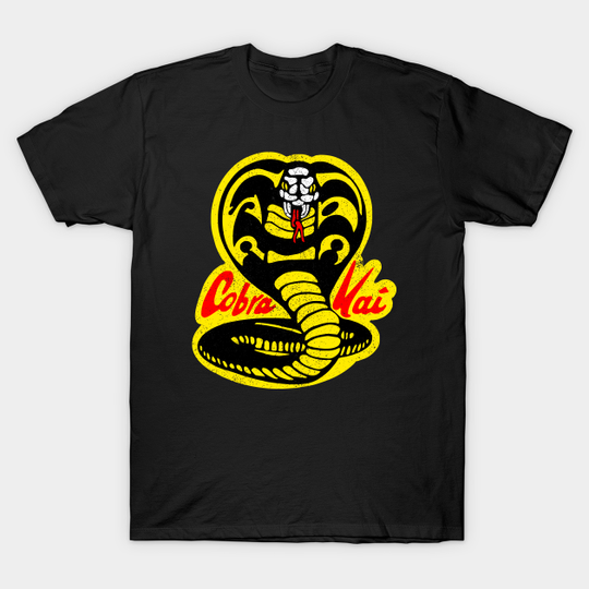 Cobra Kai ✅ Strike First - Strike Hard - Cobra Kai - T-Shirt