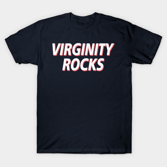 Virginity Rocks Heather - Virginity Rocks - T-Shirt
