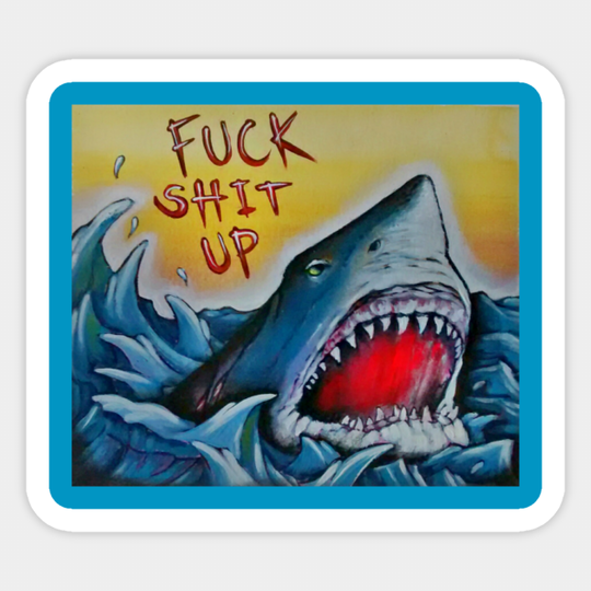 FSU - Sharks - Sticker