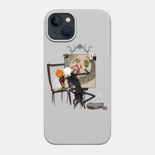 Jack Rockwell - Jack Skellington - Phone Case