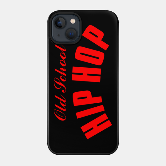 Old School Hip Hop Red - Rapper - Phone Case
