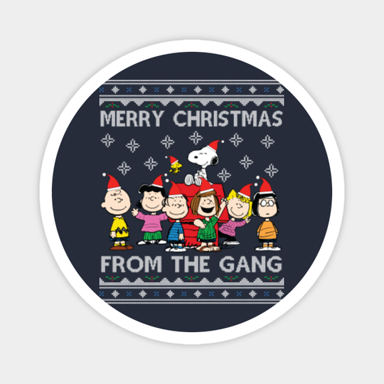 Merry Christmas From The Peanuts Gang - Peanuts - Tapestry
