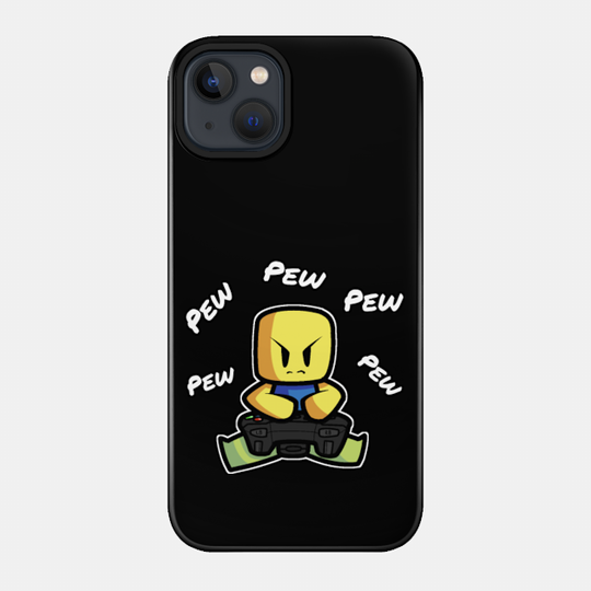 Roblox Gaming Noob Pew Gamer Birthday Gift For Kids - Roblox - Phone Case