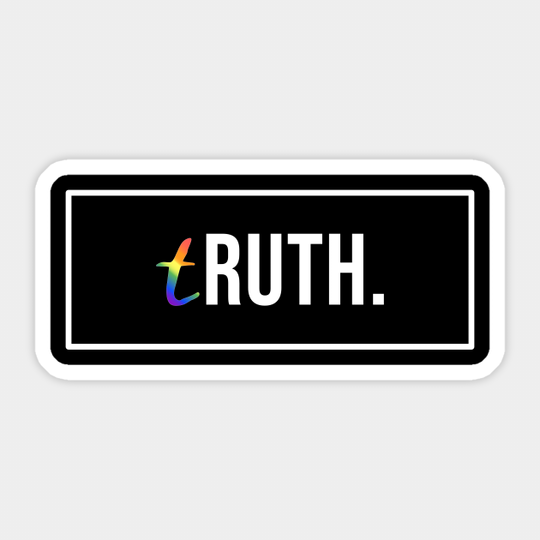 tRUTH - Ruth Bader Ginsburg - Ruth - Sticker