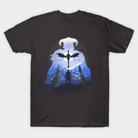 The Last Dragonborn - Skyrim - T-Shirt