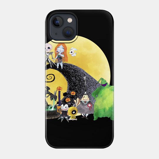 Halloween Town - Nightmare Before Christmas - Phone Case