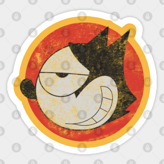 Felix The Cat Head - Felix The Cat Vintage - Sticker