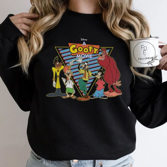Disney A Goofy Movie Crew 90s Sweatshirt