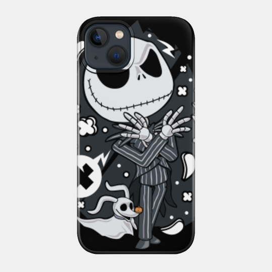 Jack Skellington Pop Art - Jack Skellington - Phone Case