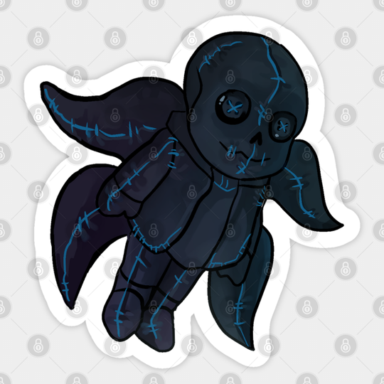 Nightmare Sans Pluhs - Undertale - Sticker