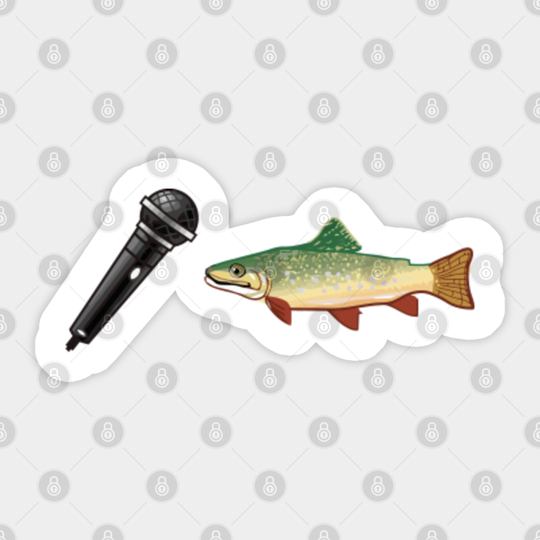 Mic Trout!!! - Mike Trout - Sticker