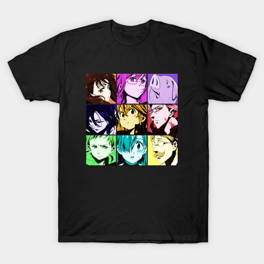 Seven Warhol Sins - Seven Deadly Sins - T-Shirt