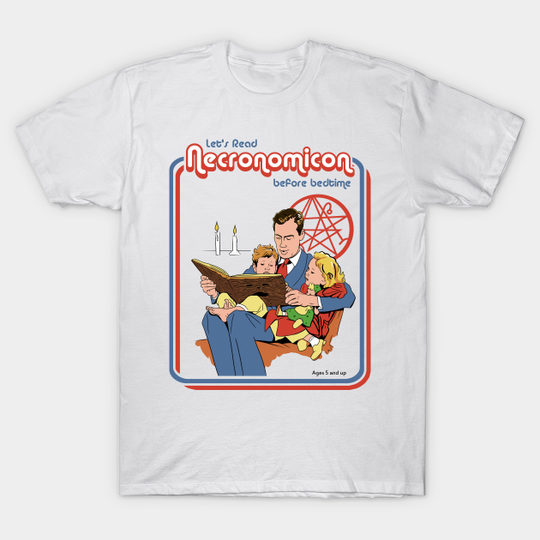 Let's read Necronomicon before bedtime - Evil Dead - T-Shirt