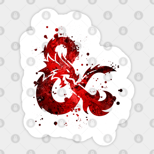 Dungeons and Dragons - Dungeons And Dragons - Sticker