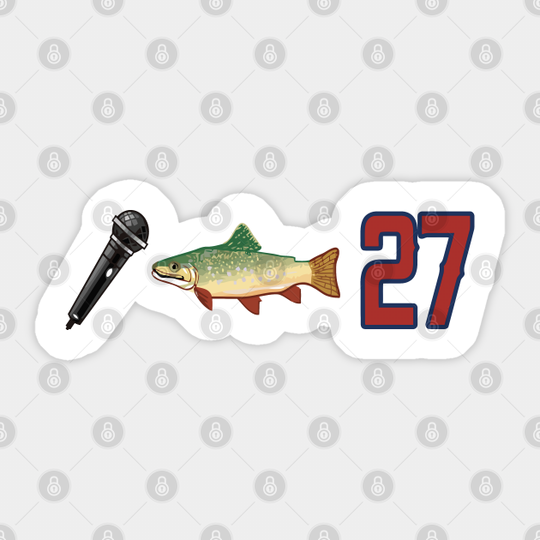 Mic Trout 27!!! - Mike Trout - Sticker