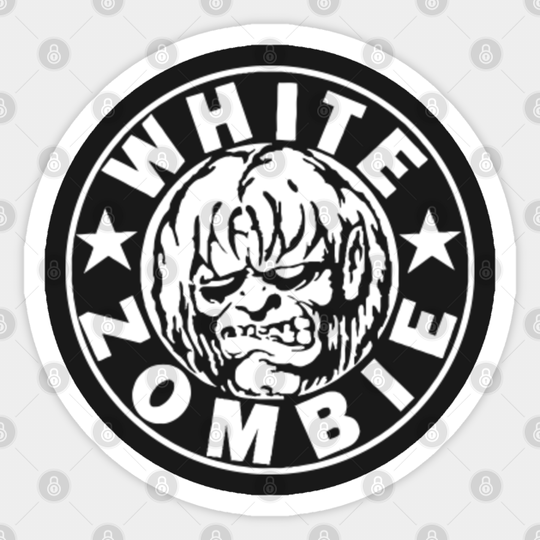 White Zombie - Zombie - Sticker