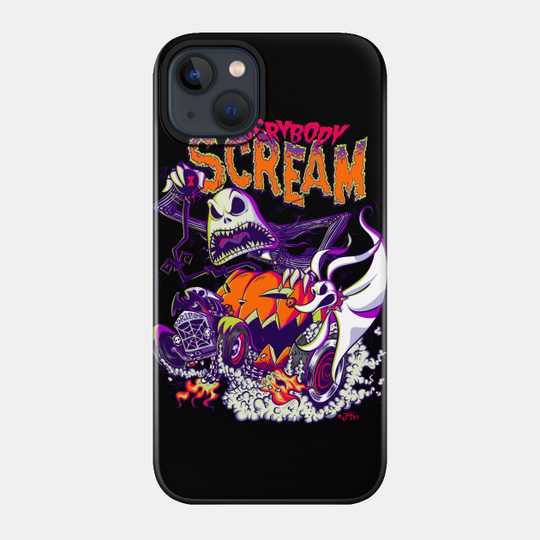 Everybody Scream - Jack Skellington - Phone Case