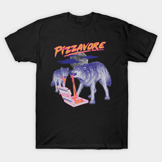 Discover Pizzavore - Wolf - T-Shirt