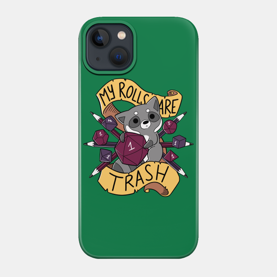 RPG Raccoon - Dungeons And Dragons - Phone Case