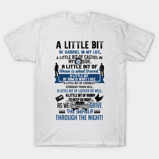 Supernatural song - Supernatural - T-Shirt