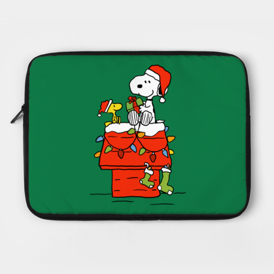Woodstock Christmas - Christmas - Laptop Case