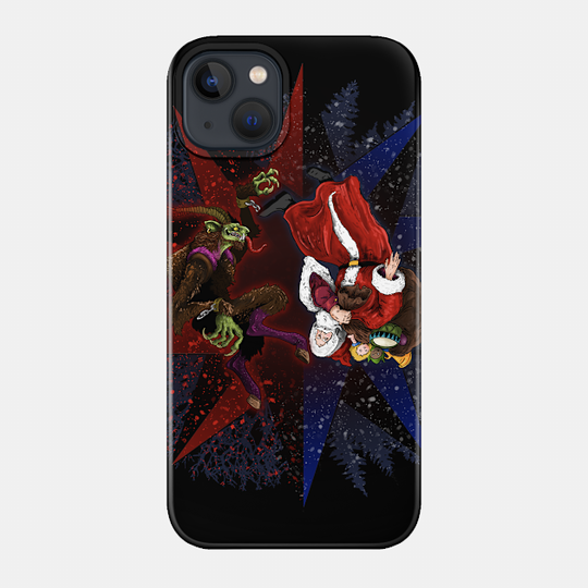Krampus - Santa - Xmas - Phone Case