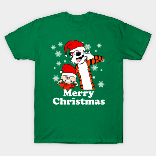 Calvin and hobbes christmas - Calvin And Hobbes - T-Shirt