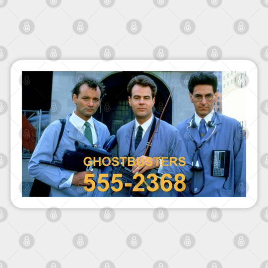 We're Ready To Believe You! - Ghostbusters - Sticker