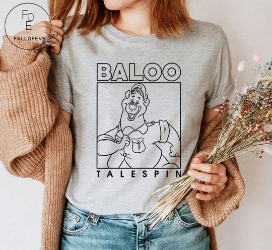 Disney Talespin Baloo Line shirt