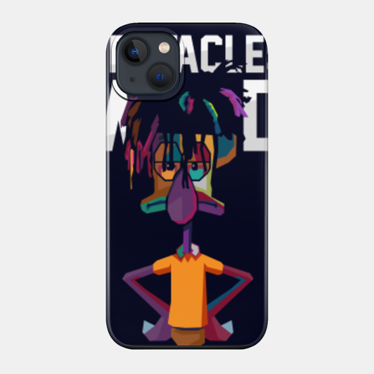 Tentacles wrld - Squidward Tentacles - Phone Case
