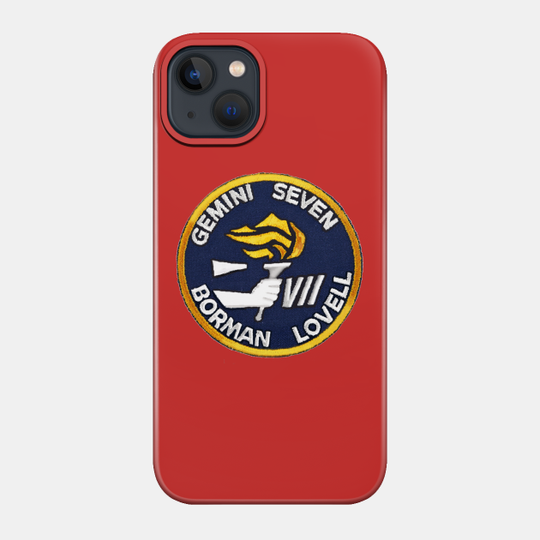 Gemini 7 Mission Patch/ArtWork - Nasa Gemini Missions - Phone Case