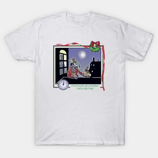 Charles Dickens is Omnicient - Muppet Christmas Carol - T-Shirt