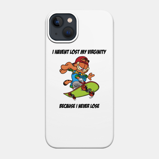 Garfield Never Lose - Garfield - Phone Case