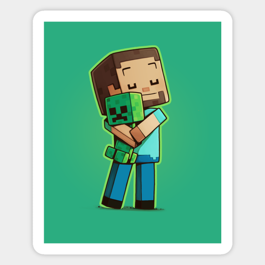 Creepers Need Love - Minecraft - Sticker