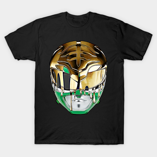 Green to White - Mighty Morphin Power Rangers - T-Shirt