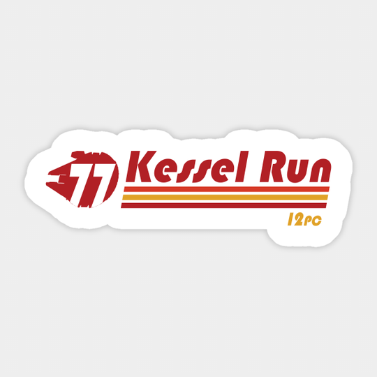 Kessel Run - Han Solo - Sticker