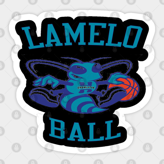 Lamelo Ball in Charlotte - Lamelo Ball - Sticker