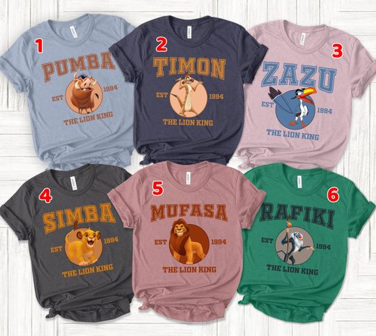 Lion King Matching Shirt for Groups/Disney Simba Shirt