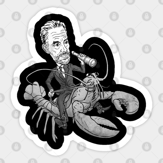 Lobster Heierarchy - Jordan Peterson - Sticker