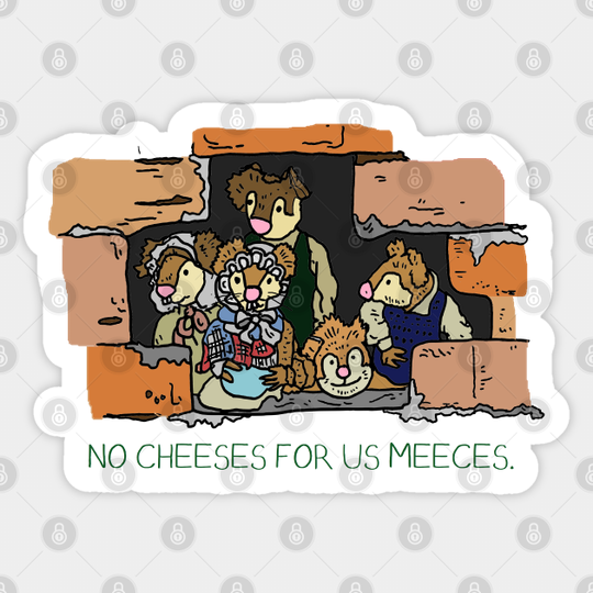 Muppet Christmas Carol - Meeces - Muppet Christmas Carol - Sticker