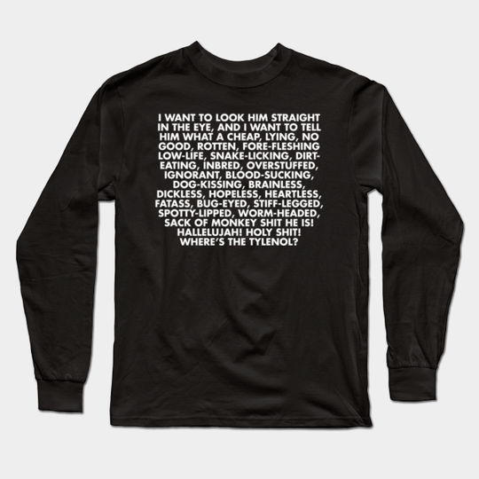 Christmas Rant - Clark Griswold Rant - Long Sleeve T-Shirt